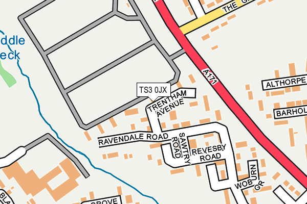 TS3 0JX map - OS OpenMap – Local (Ordnance Survey) TS3 0JX map - OS OpenMap – Local (Ordnance Survey)
