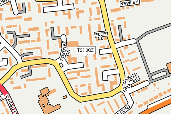 TS3 0QZ map - OS OpenMap – Local (Ordnance Survey) TS3 0QZ map - OS OpenMap – Local (Ordnance Survey)