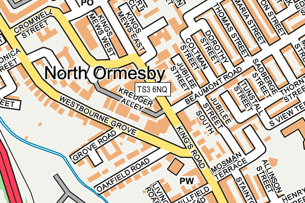 TS3 6NQ map - OS OpenMap – Local (Ordnance Survey) TS3 6NQ map - OS OpenMap – Local (Ordnance Survey)