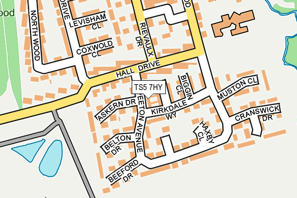 TS5 7HY map - OS OpenMap – Local (Ordnance Survey) TS5 7HY map - OS OpenMap – Local (Ordnance Survey)