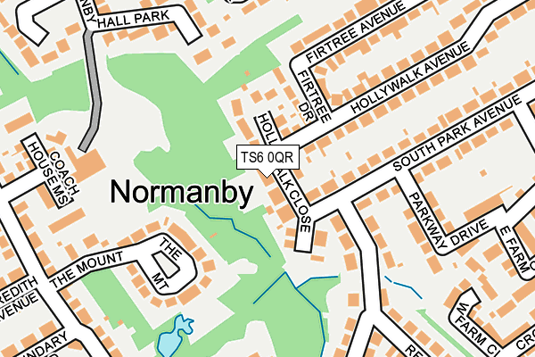 TS6 0QR map - OS OpenMap – Local (Ordnance Survey) TS6 0QR map - OS OpenMap – Local (Ordnance Survey)