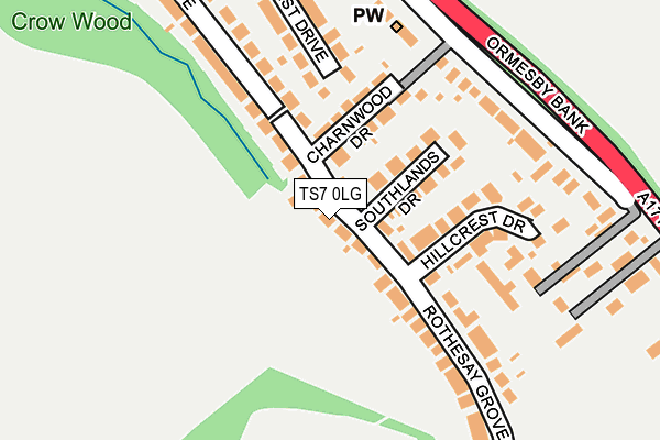 TS7 0LG map - OS OpenMap – Local (Ordnance Survey) TS7 0LG map - OS OpenMap – Local (Ordnance Survey)