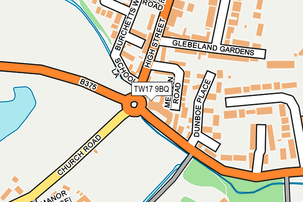 TW17 9BQ map - OS OpenMap – Local (Ordnance Survey) TW17 9BQ map - OS OpenMap – Local (Ordnance Survey)