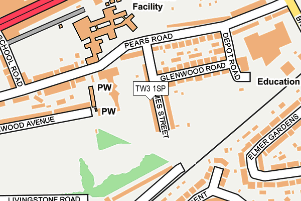 TW3 1SP maps, stats, and open data