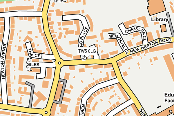 TW5 0LG map - OS OpenMap – Local (Ordnance Survey) TW5 0LG map - OS OpenMap – Local (Ordnance Survey)