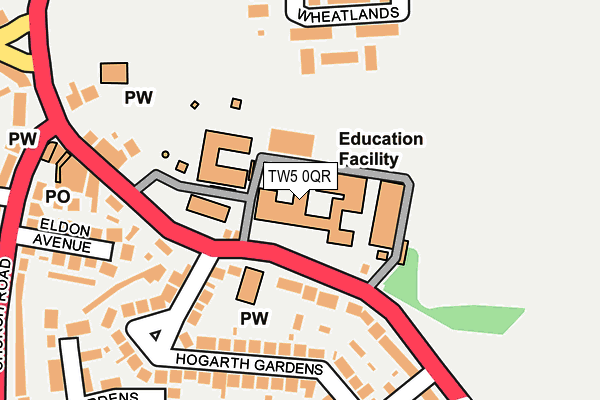 TW5 0QR map - OS OpenMap – Local (Ordnance Survey) TW5 0QR map - OS OpenMap – Local (Ordnance Survey)