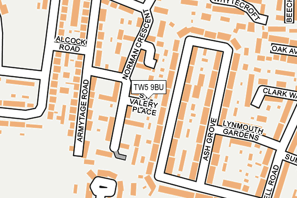 TW5 9BU map - OS OpenMap – Local (Ordnance Survey) TW5 9BU map - OS OpenMap – Local (Ordnance Survey)