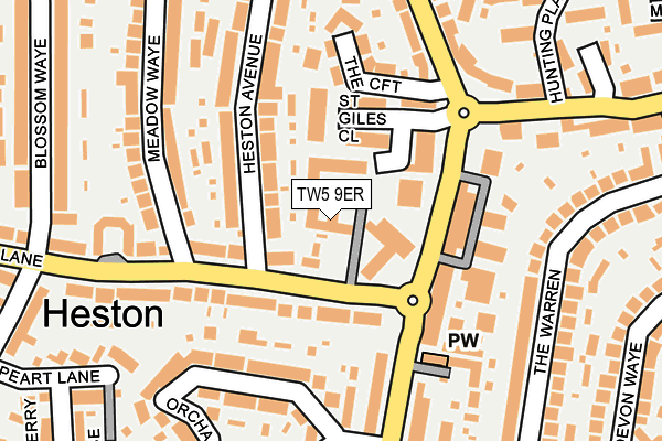 TW5 9ER map - OS OpenMap – Local (Ordnance Survey) TW5 9ER map - OS OpenMap – Local (Ordnance Survey)