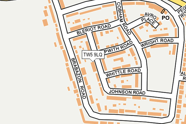 TW5 9LQ map - OS OpenMap – Local (Ordnance Survey) TW5 9LQ map - OS OpenMap – Local (Ordnance Survey)