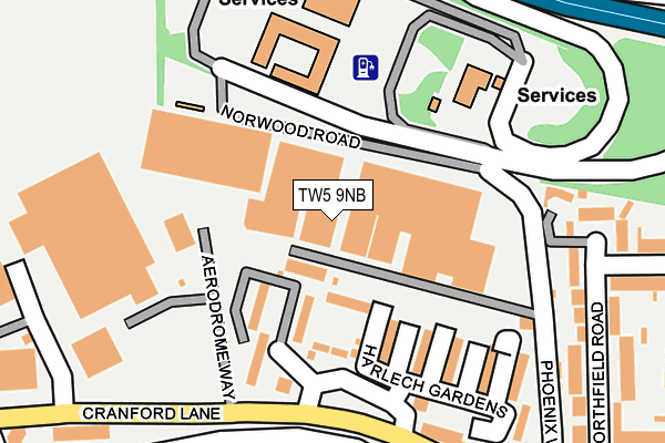 TW5 9NB map - OS OpenMap – Local (Ordnance Survey) TW5 9NB map - OS OpenMap – Local (Ordnance Survey)