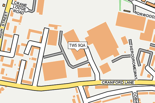 TW5 9QA map - OS OpenMap – Local (Ordnance Survey) TW5 9QA map - OS OpenMap – Local (Ordnance Survey)