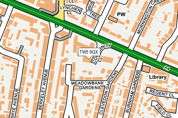 TW5 9QX map - OS OpenMap – Local (Ordnance Survey) TW5 9QX map - OS OpenMap – Local (Ordnance Survey)