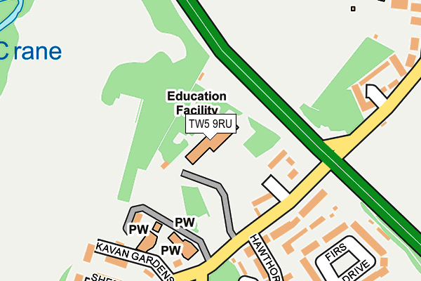 TW5 9RU map - OS OpenMap – Local (Ordnance Survey) TW5 9RU map - OS OpenMap – Local (Ordnance Survey)