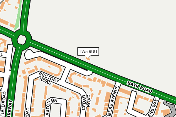 TW5 9UU map - OS OpenMap – Local (Ordnance Survey) TW5 9UU map - OS OpenMap – Local (Ordnance Survey)