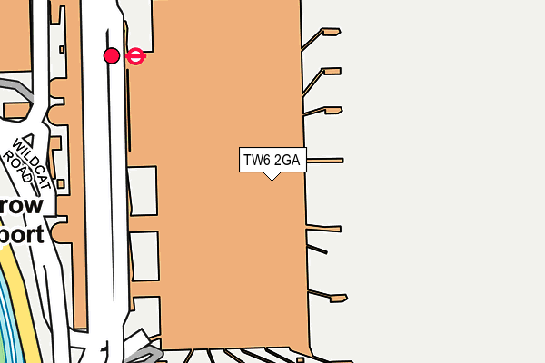 TW6 2GA map - OS OpenMap – Local (Ordnance Survey) TW6 2GA map - OS OpenMap – Local (Ordnance Survey)