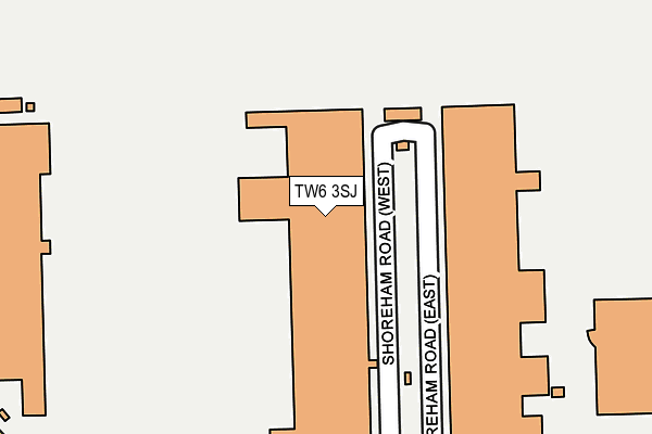 TW6 3SJ map - OS OpenMap – Local (Ordnance Survey)