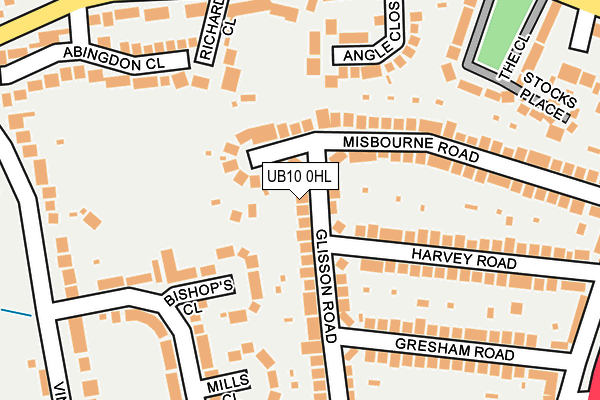 UB10 0HL map - OS OpenMap – Local (Ordnance Survey) UB10 0HL map - OS OpenMap – Local (Ordnance Survey)