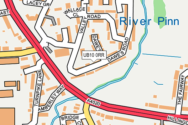 UB10 0RR map - OS OpenMap – Local (Ordnance Survey) UB10 0RR map - OS OpenMap – Local (Ordnance Survey)