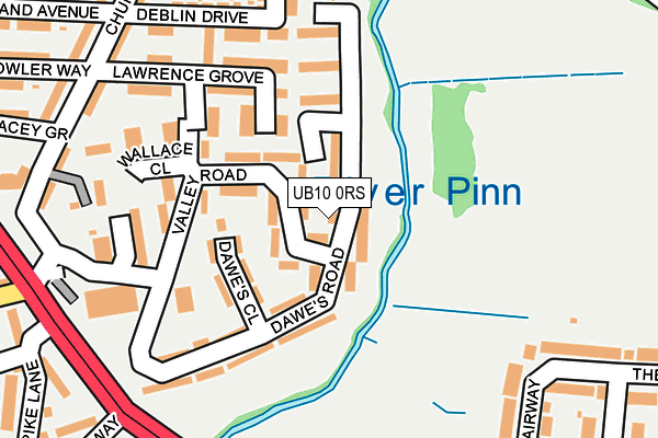 UB10 0RS map - OS OpenMap – Local (Ordnance Survey) UB10 0RS map - OS OpenMap – Local (Ordnance Survey)