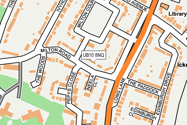 UB10 8NQ map - OS OpenMap – Local (Ordnance Survey) UB10 8NQ map - OS OpenMap – Local (Ordnance Survey)
