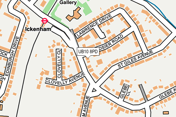 UB10 8PD map - OS OpenMap – Local (Ordnance Survey) UB10 8PD map - OS OpenMap – Local (Ordnance Survey)