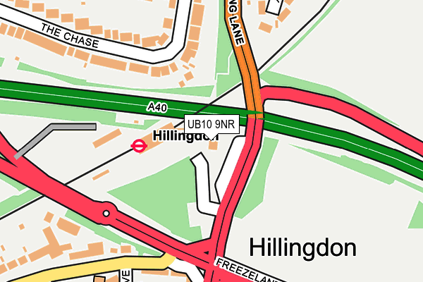 UB10 9NR map - OS OpenMap – Local (Ordnance Survey) UB10 9NR map - OS OpenMap – Local (Ordnance Survey)