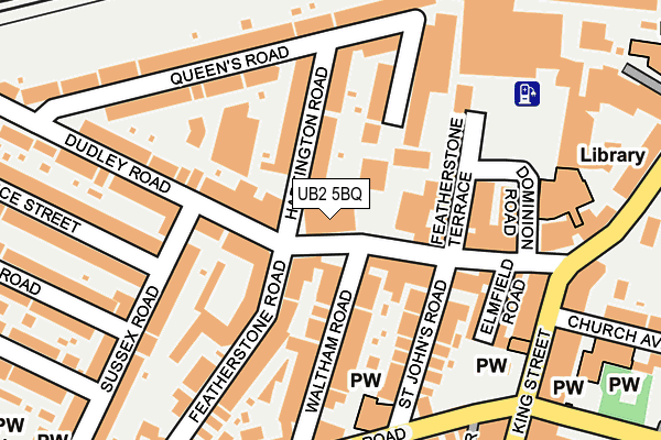 UB2 5BQ map - OS OpenMap – Local (Ordnance Survey) UB2 5BQ map - OS OpenMap – Local (Ordnance Survey)