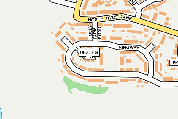 UB2 5HG map - OS OpenMap – Local (Ordnance Survey) UB2 5HG map - OS OpenMap – Local (Ordnance Survey)