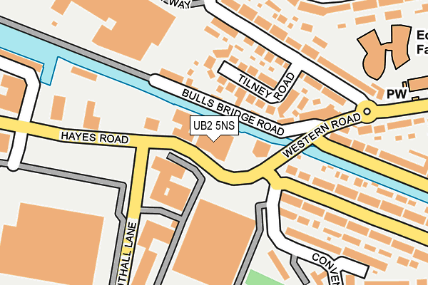 UB2 5NS map - OS OpenMap – Local (Ordnance Survey) UB2 5NS map - OS OpenMap – Local (Ordnance Survey)