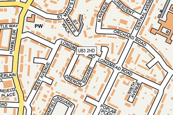 UB3 2HD map - OS OpenMap – Local (Ordnance Survey) UB3 2HD map - OS OpenMap – Local (Ordnance Survey)