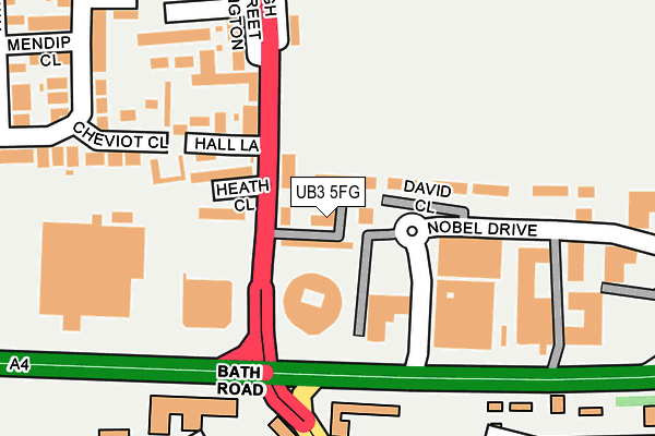 UB3 5FG map - OS OpenMap – Local (Ordnance Survey) UB3 5FG map - OS OpenMap – Local (Ordnance Survey)