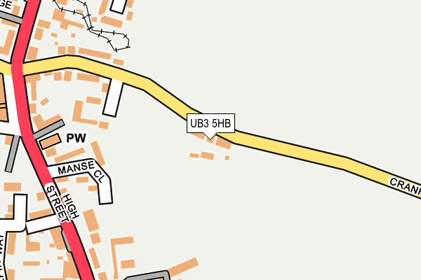 UB3 5HB map - OS OpenMap – Local (Ordnance Survey) UB3 5HB map - OS OpenMap – Local (Ordnance Survey)