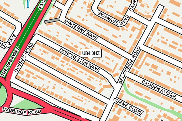 UB4 0HZ map - OS OpenMap – Local (Ordnance Survey) UB4 0HZ map - OS OpenMap – Local (Ordnance Survey)