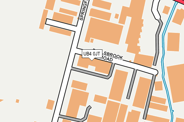 UB4 0JT map - OS OpenMap – Local (Ordnance Survey) UB4 0JT map - OS OpenMap – Local (Ordnance Survey)