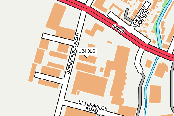 UB4 0LG map - OS OpenMap – Local (Ordnance Survey) UB4 0LG map - OS OpenMap – Local (Ordnance Survey)