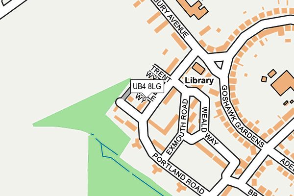 UB4 8LG map - OS OpenMap – Local (Ordnance Survey) UB4 8LG map - OS OpenMap – Local (Ordnance Survey)