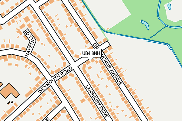 UB4 8NH map - OS OpenMap – Local (Ordnance Survey) UB4 8NH map - OS OpenMap – Local (Ordnance Survey)