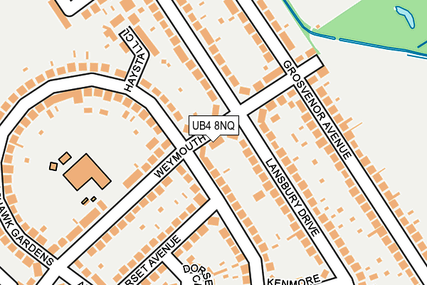 UB4 8NQ map - OS OpenMap – Local (Ordnance Survey) UB4 8NQ map - OS OpenMap – Local (Ordnance Survey)