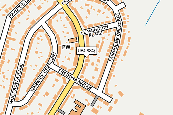 UB4 8SQ map - OS OpenMap – Local (Ordnance Survey) UB4 8SQ map - OS OpenMap – Local (Ordnance Survey)