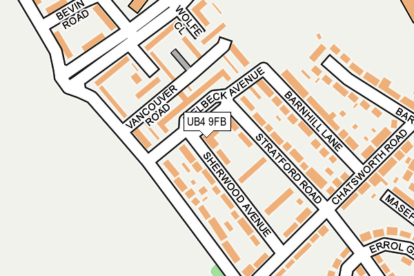 UB4 9FB map - OS OpenMap – Local (Ordnance Survey) UB4 9FB map - OS OpenMap – Local (Ordnance Survey)
