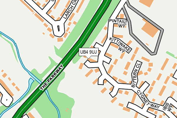 UB4 9UJ map - OS OpenMap – Local (Ordnance Survey) UB4 9UJ map - OS OpenMap – Local (Ordnance Survey)
