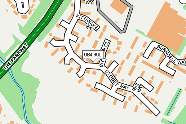 UB4 9UL map - OS OpenMap – Local (Ordnance Survey) UB4 9UL map - OS OpenMap – Local (Ordnance Survey)