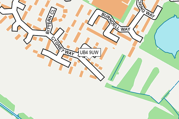 UB4 9UW map - OS OpenMap – Local (Ordnance Survey) UB4 9UW map - OS OpenMap – Local (Ordnance Survey)