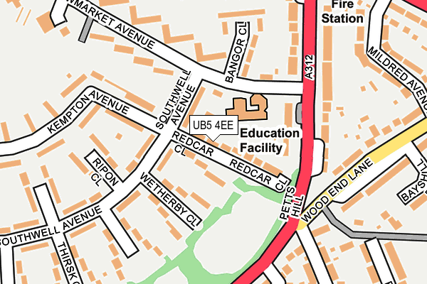 UB5 4EE map - OS OpenMap – Local (Ordnance Survey) UB5 4EE map - OS OpenMap – Local (Ordnance Survey)
