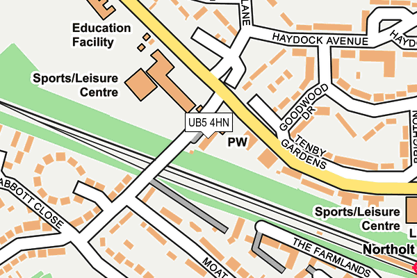 UB5 4HN map - OS OpenMap – Local (Ordnance Survey) UB5 4HN map - OS OpenMap – Local (Ordnance Survey)