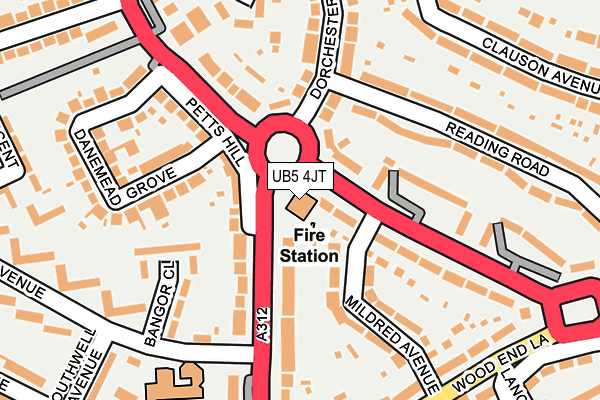 UB5 4JT map - OS OpenMap – Local (Ordnance Survey) UB5 4JT map - OS OpenMap – Local (Ordnance Survey)