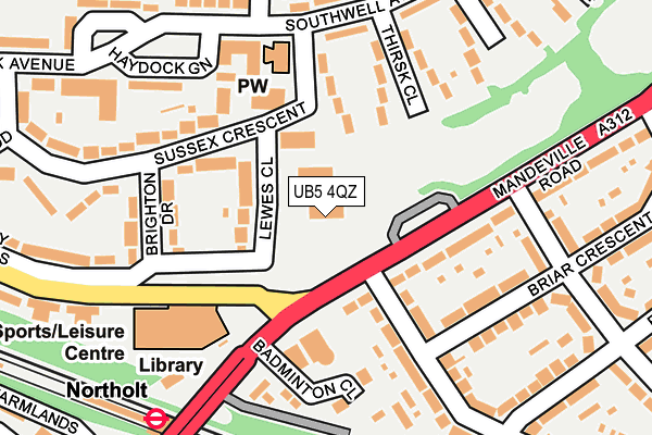UB5 4QZ map - OS OpenMap – Local (Ordnance Survey) UB5 4QZ map - OS OpenMap – Local (Ordnance Survey)