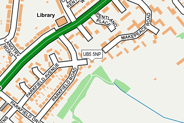 UB5 5NP map - OS OpenMap – Local (Ordnance Survey) UB5 5NP map - OS OpenMap – Local (Ordnance Survey)