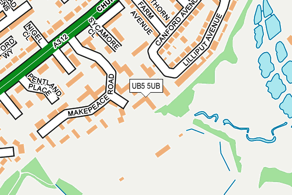 UB5 5UB map - OS OpenMap – Local (Ordnance Survey) UB5 5UB map - OS OpenMap – Local (Ordnance Survey)