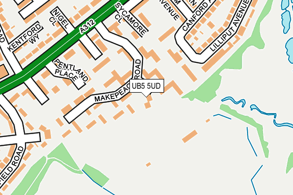 UB5 5UD map - OS OpenMap – Local (Ordnance Survey) UB5 5UD map - OS OpenMap – Local (Ordnance Survey)